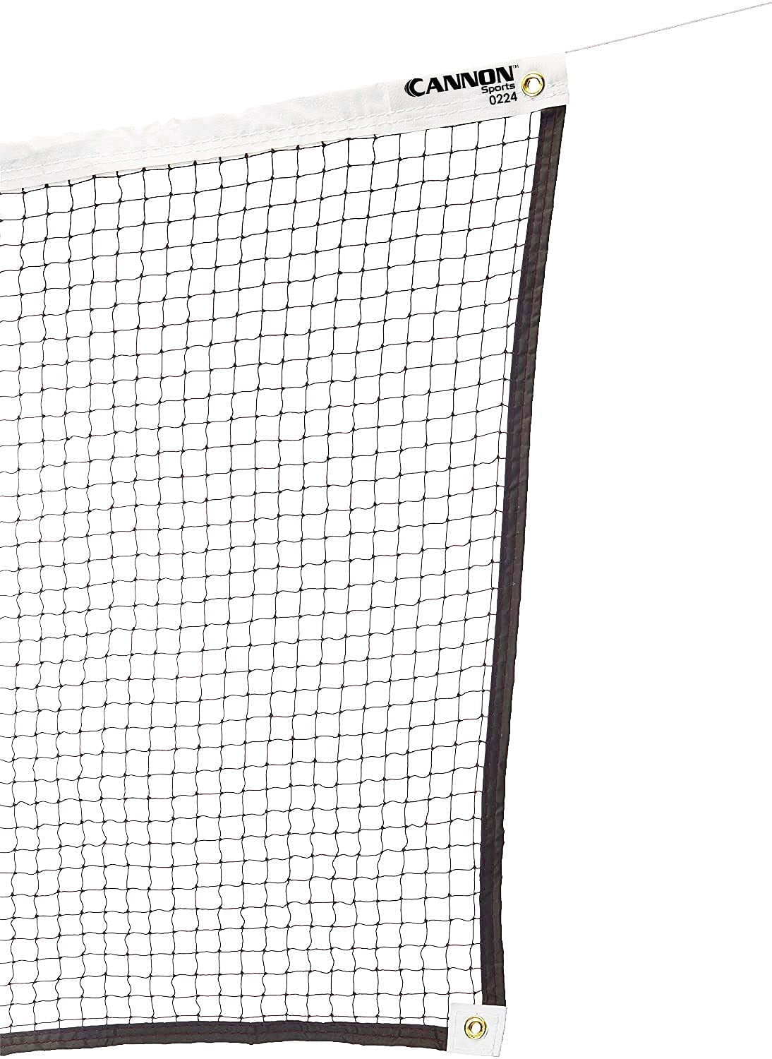 Cannon Sports Rete Badminton 20 Piedi – Kit Torneo Con Cavo Nylon