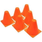 Cannon Sports 6 Inch Neon Plastic Sports Cones for Practice and Training
