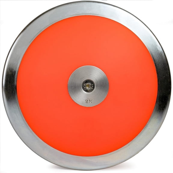 Cannon Sports Advanced Galvanized Steel Rim Discus - Meets IAAF Specifications - High Spin Rate, Maximize Distance & Accuracy - Perfect for Training & Competition - Multiple Weights Available (2.0kg)