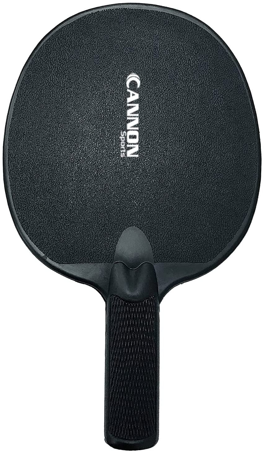 Cannon Sports Unbreakable Table Tennis Paddles - Waterproof & Weather Resistant Table Tennis Rackets for Indoor & Outdoor Use – Textured Easy Grip Handle – Multiple Color Options (Black)