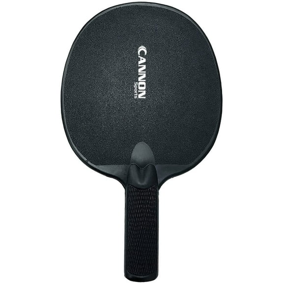 Cannon Sports Unbreakable Table Tennis Paddles - Waterproof & Weather Resistant Table Tennis Rackets for Indoor & Outdoor Use – Textured Easy Grip Handle – Multiple Color Options (Black)