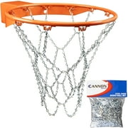 Cannon Sports Chain Basketball Net Replacement for Outdoor Training & Driveway Practice Standard 12-Loop