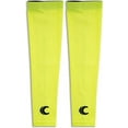 thumbnail image 1 of Cannon Sports Cooling Arm Sleeves for Men and Women, Breathable, Moisture-Wicking Sun Protection Clothing (Pair) (Neon-Green, Medium), 1 of 3