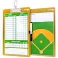 thumbnail image 1 of Cannon Sports Dry Erase Coaches Board with Marker - Double-Sided Dry Erase Coaching Board for Baseball, Basketball, Football, Soccer, and Hockey - Perfect for Practices and Games (Baseball), 1 of 11