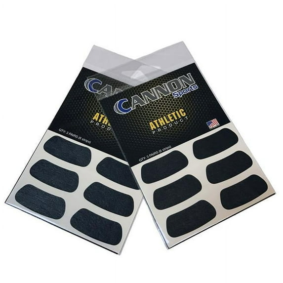 Cannon Sports Eye Black Stickers, Black, Sweat Proof
