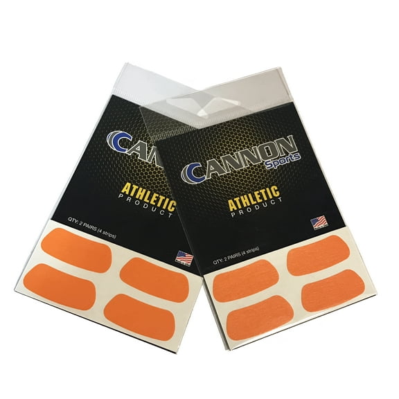 Cannon Sports Eye Black Stickers- Orange