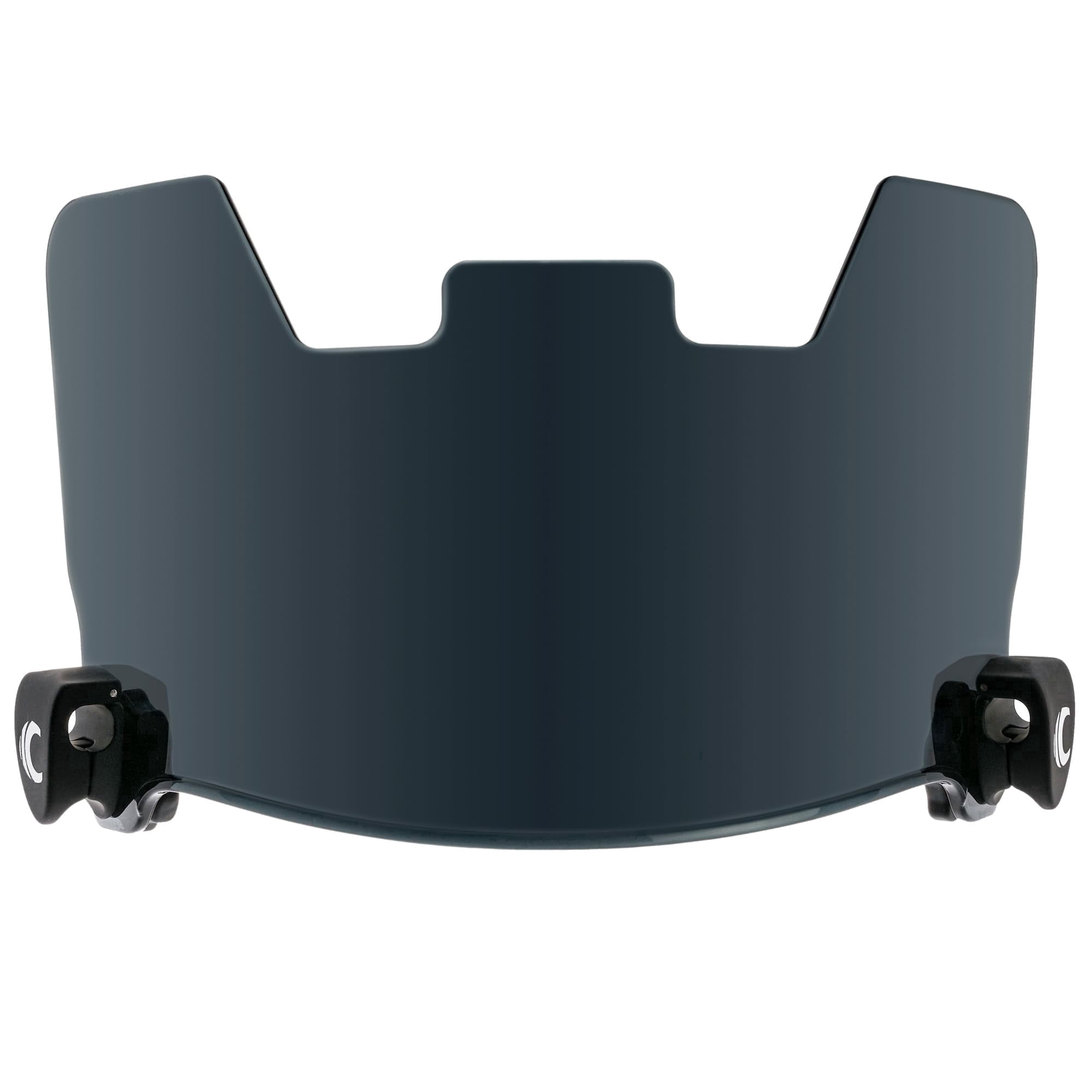 Cannon Sports Football Visor - Flat Lens Technology, UV Protection & Scratch-Resistant - Fits Adult & Large Youth Football Helmets (Black)