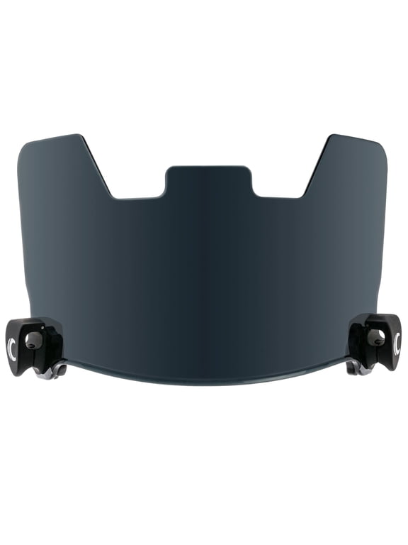 Football Visor - Flat Lens Technology, UV Protection & Scratch-Resistant - Fits Adult & Large Youth Football Helmets (Black)