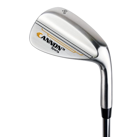 Cannon Sports 48 Degree Pitching Wedge Golf Club – Right Hand – Men’s Golf Wedge – Stainless Steel Head & Steel Shaft – Lightweight Durable Wedge with Soft Grip – All Skill Levels (Men, Right)