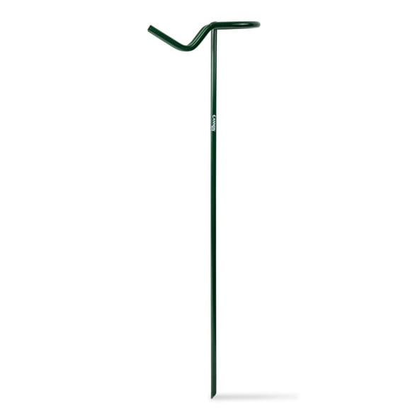 Cannon Sports Archery Ground Quiver Holds Bow and Arrows - 24 Inches High Steel Archery Bow and Arrow Holder– Easy to Install Lightweight Portable Design Arrow Stand (Green)