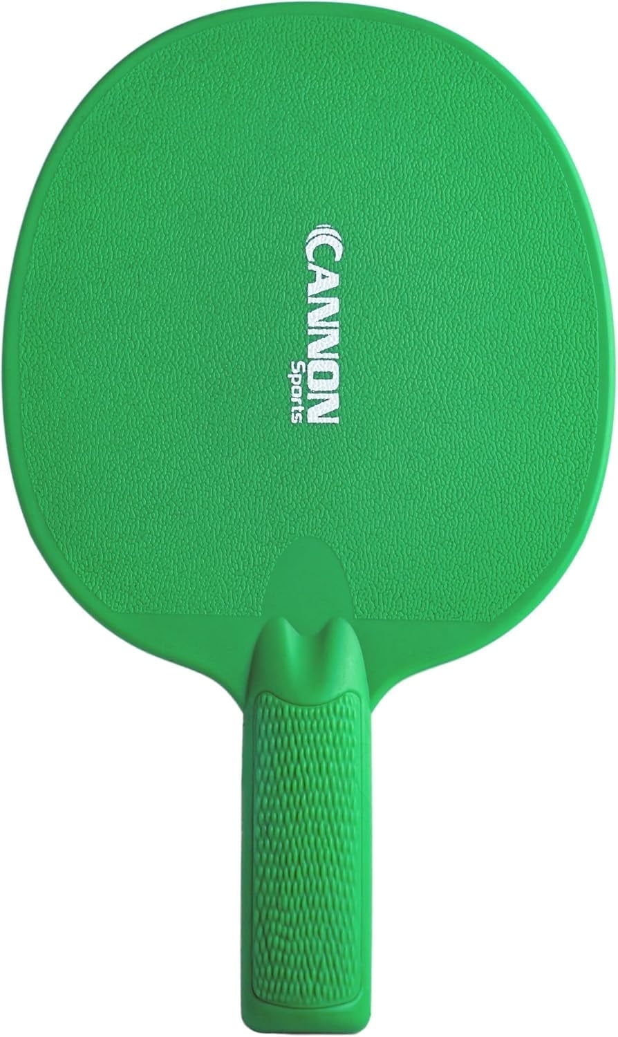 Cannon Sports Unbreakable Table Tennis Paddles - Waterproof & Weather Resistant Table Tennis Rackets for Indoor & Outdoor Use – Textured Easy Grip Handle – Multiple Color Options (Green)