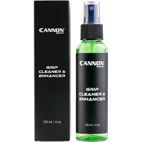Cannon Sports Grip Cleaner - Remove Dirt, Oil, & Sweat - Restore Grip for Golf, Pickleball, Tennis, Padel, Baseball, Badminton, Football, Basketball, Soccer, Volleyball & More (4 oz)