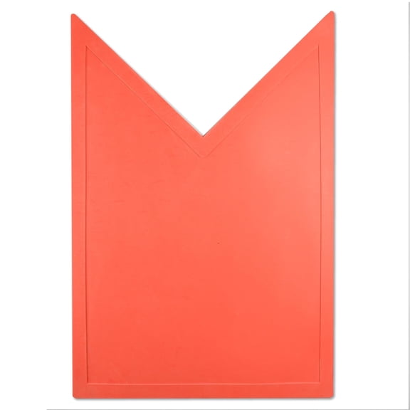 Cannon Sports Home Plate Extension for Slowpitch Softball Baseball T-Ball (25 in x 17 in) (Orange)