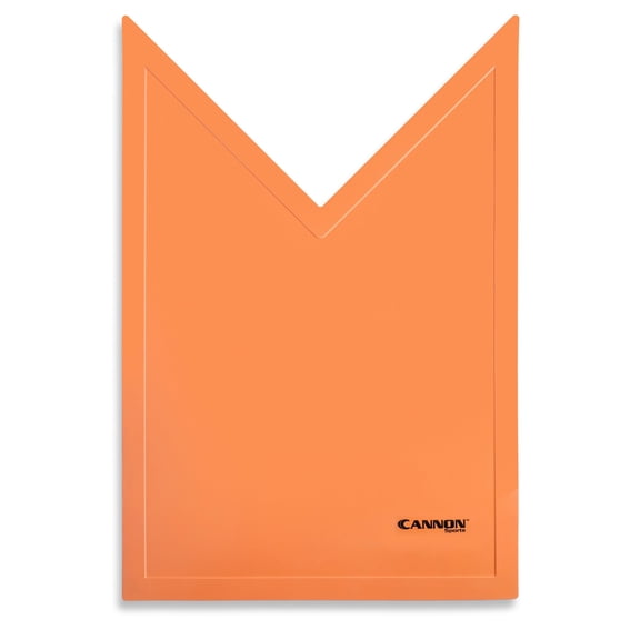 Cannon Sports Home Plate Extension - Baseball & Softball Strike Zone Extension - Durable Rubber Construction - 25" x 17" (Orange)