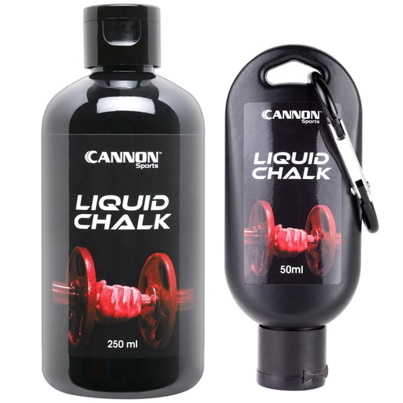 Cannon Sports Liquid Gym Chalk Pro Non-Slip & Sweatproof Grip Quick Dry Mess-Free Hand Chalk for Weightlifting, Powerlifting, Rock Climbing, Gymnastics, Pole Dancing & Training (Liquid, 300 ML)