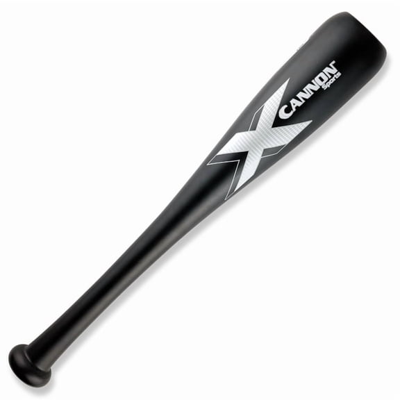 Cannon Sports One Hand Bat Trainer, Baseball/Softball (Beechwood, Black, 18")