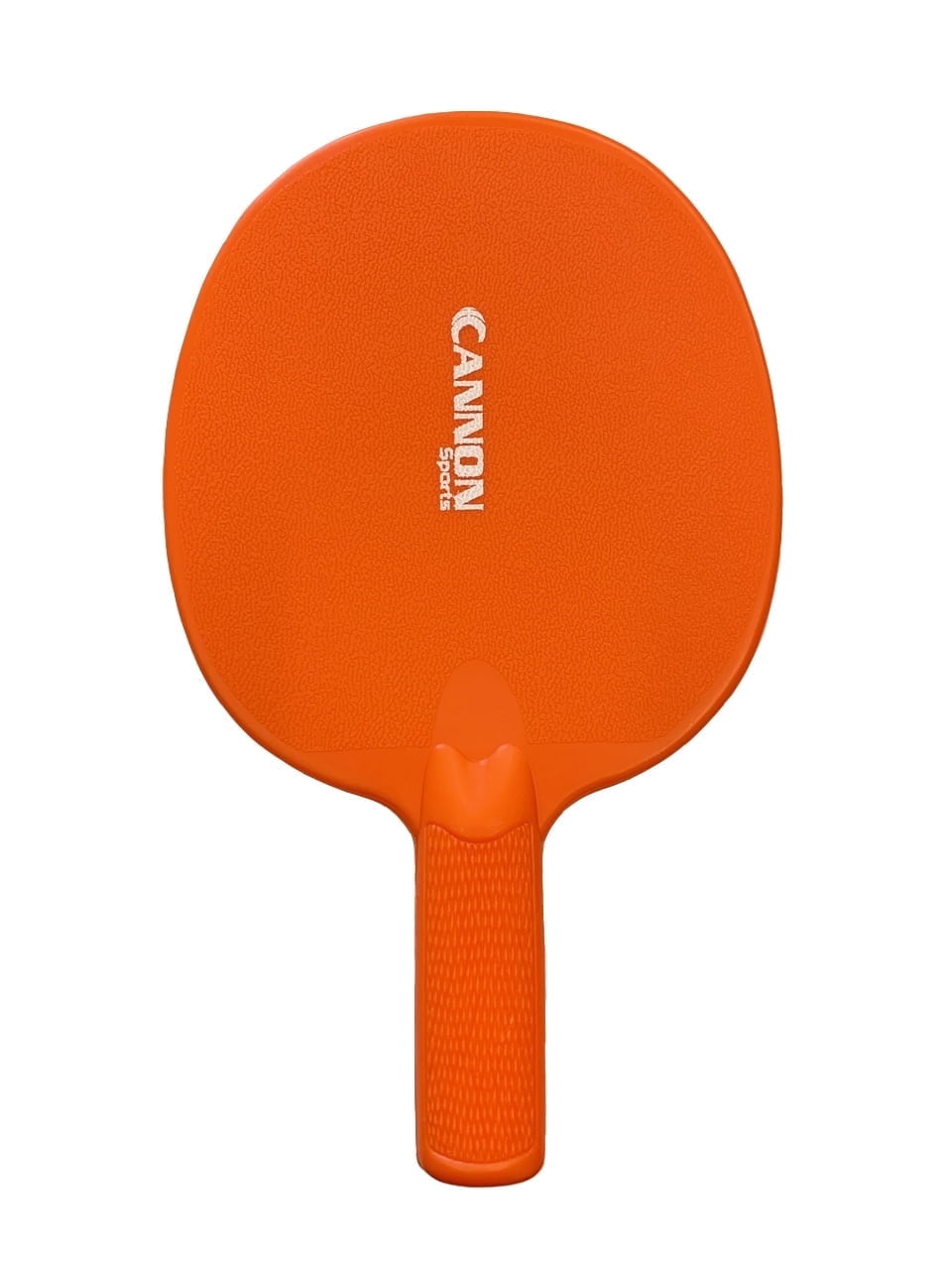 Cannon Sports Unbreakable Table Tennis Paddles - Waterproof & Weather Resistant Table Tennis Rackets for Indoor & Outdoor Use – Textured Easy Grip Handle – Multiple Color Options (Orange)