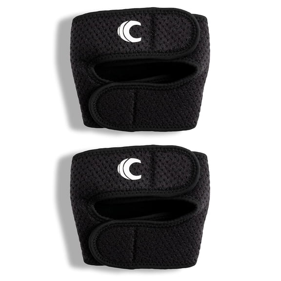 Cannon Sports Patellar Tendon Support Strap for Knee Pain Relief, Adjustable Neoprene Strap for Running, Jumping, and Injury Recovery (Set of 2) (Small/Medium)