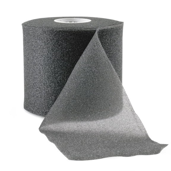 Cannon Sports Pre Wrap 30 Yard Roll Athletic Foam Tape Underwrap for Ankles Wrists Knees Elbows Hair (Black)