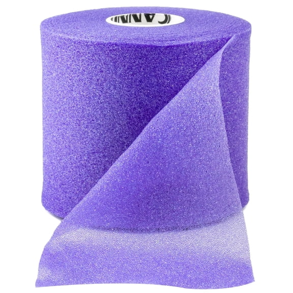 Cannon Sports Pre Wrap Foam Underwrap - 2.75" x 30 Yards Per Roll - Athletic Underwrap for Sports Tape, Training & Exercise (Purple)