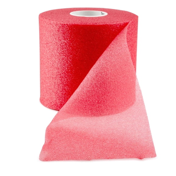 Cannon Sports Pre Wrap 30 Yard Roll Athletic Foam Tape Underwrap for Ankles Wrists Knees Elbows Hair (Red)