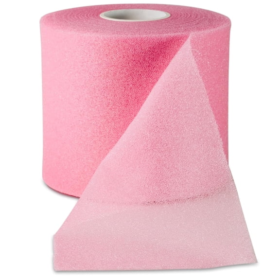 Cannon Sports Pre Wrap Foam Underwrap - 2.75" x 30 Yards Per Roll - Athletic Underwrap for Sports Tape, Training & Exercise (Light Pink)