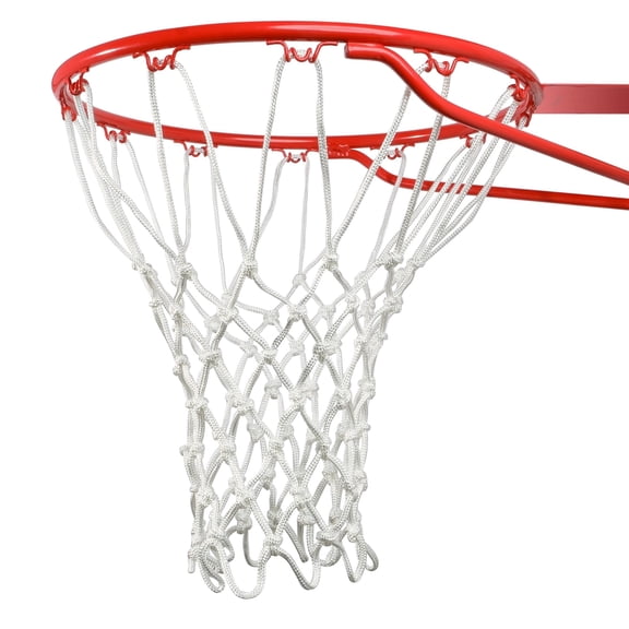Cannon Sports Professional Heavy Duty Anti Whip Basketball Net - 280g Super Heavyweight Net – 288 Count Nylon Braided Cords - Standard 12-Loop, All-Weather Indoor/Outdoor Thick Net