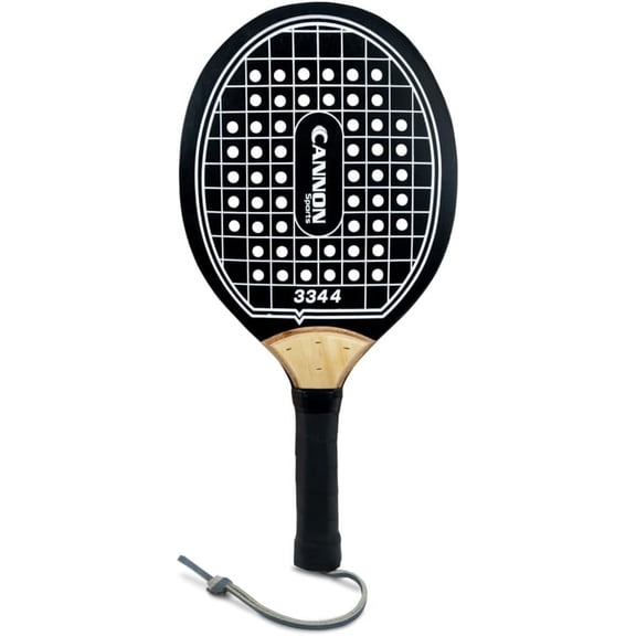Cannon Sports Pro Paddleball Paddle for Racquet & POP Tennis Sports (Black)