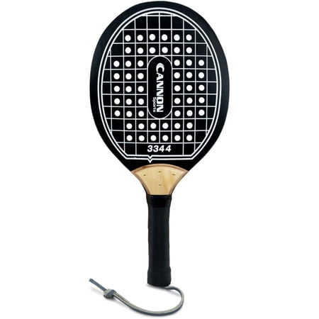 Cannon Sports Pro Paddleball Paddle for Racquet & POP Tennis Sports (Black)