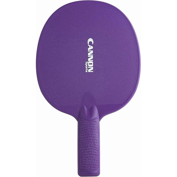 Cannon Sports Unbreakable Table Tennis Paddles - Waterproof & Weather Resistant Table Tennis Rackets for Indoor & Outdoor Use (Purple)