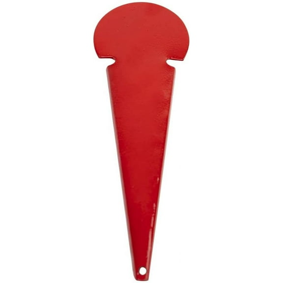 Cannon Sports Red Metal Track and Field Distance Marker for Discus and Shot Put
