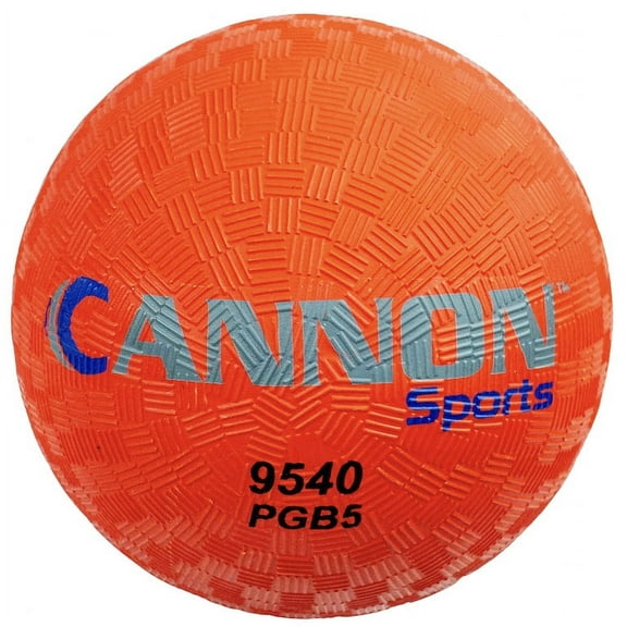 Cannon Sports Durable Rubber Playground Ball for Multi-Game Fun - Perfect for 4-Square, Kickball, Dodgeball, and Handball - Multiple Color Options and Sizes (5 Inch)