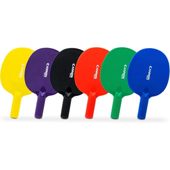 Cannon Sports Unbreakable Table Tennis Paddles - Waterproof & Weather Resistant Table Tennis Rackets for Indoor & Outdoor Use (Assorted)