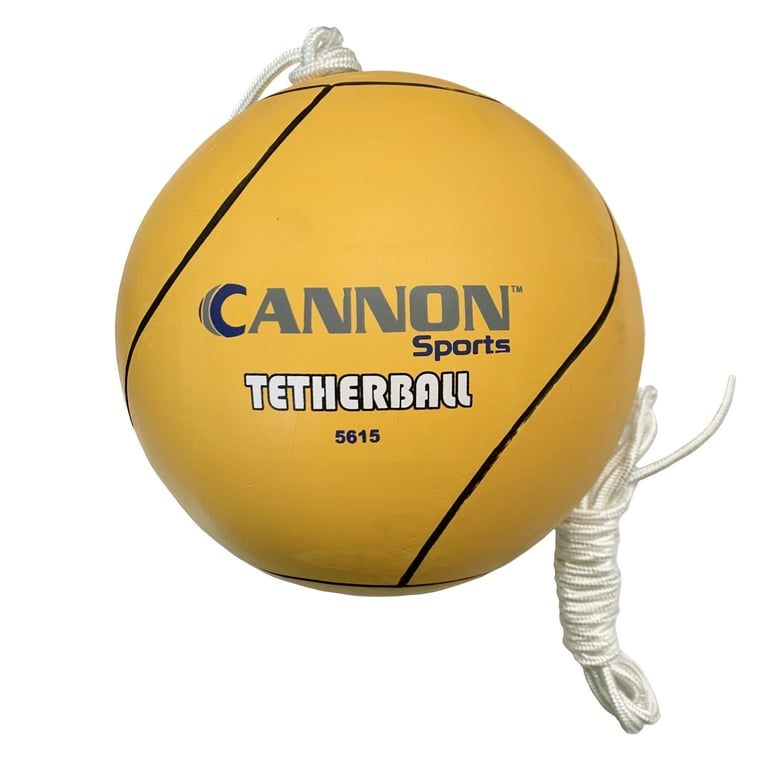 Cannon Sports Tetherball and Rope Set for School Playground, Backyards,  Recess, & Kids (Yellow)