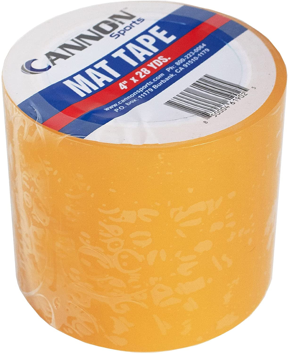 Cannon Sports Wrestling and Gymnastics Floor Mat Tape, 4" X 84