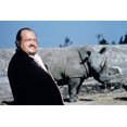 thumbnail image 1 of Cannon William Conrad 24x36 Poster classic promotional pose with hippo, 1 of 1