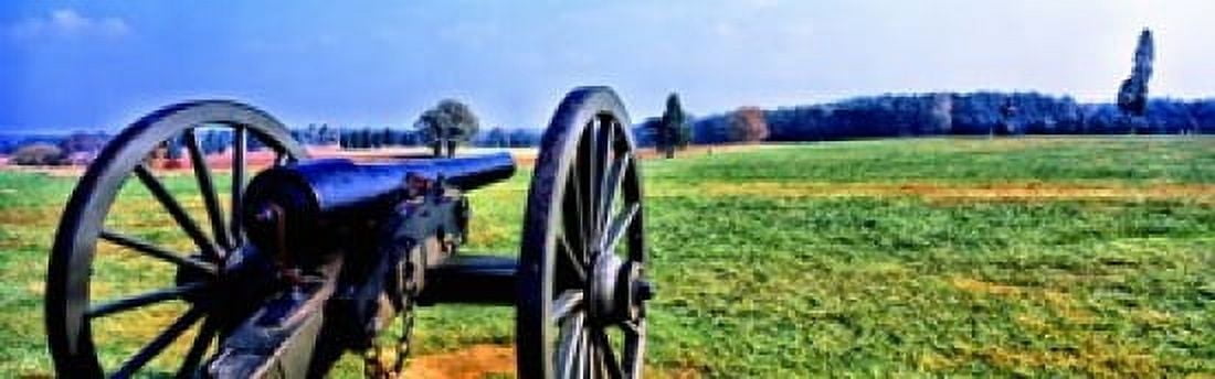 Cannon at Manassas National Battlefield Park Manassas Prince William County Virginia USA Canvas Art - Panoramic Images (18 x 6)