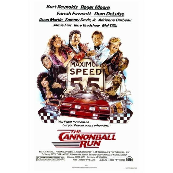 Cannonball Run Movie POSTER 27" x 40" Style A