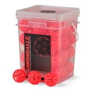 Cannonballz 26-Hole Indoor Pickleballs, 50 Pack, USA Pickleball Approved