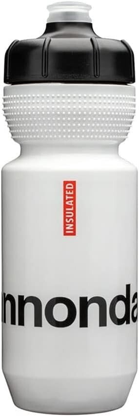 Cannondale Gripper Logo Insulated Water Bottle - 650ml - White - New