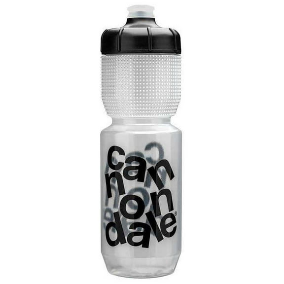 Cannondale Gripper Stacked Bottle 750mL Clear/Black