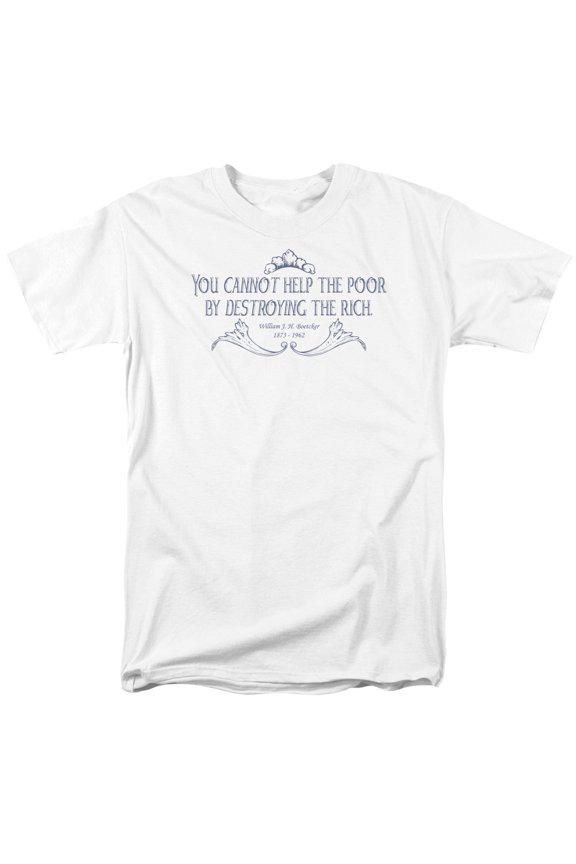 Cannot Help The Poor Officially Licensed Adult T Shirt