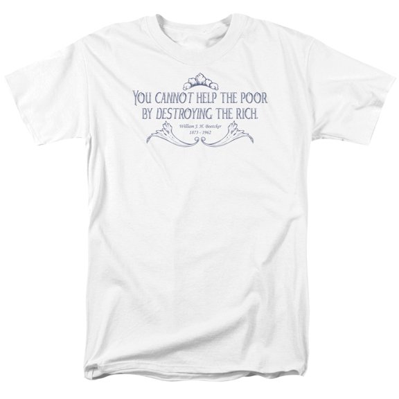 Cannot Help The Poor Officially Licensed Adult T Shirt