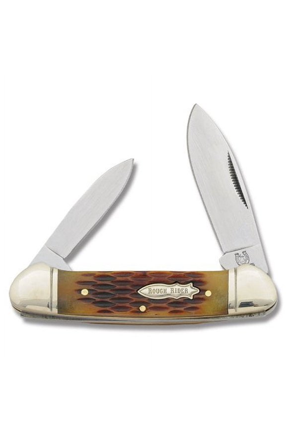 Canoe Amber Jigged Bone