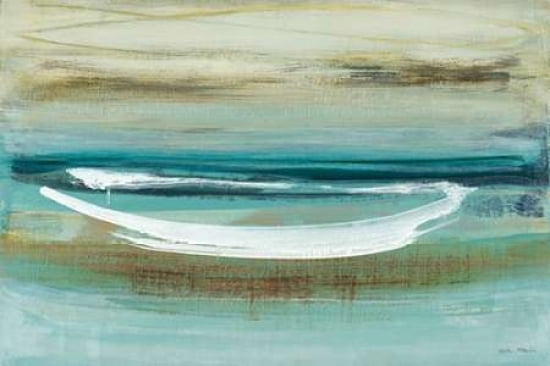 Canoe II Canvas Art - Heather McAlpine (12 x 18)