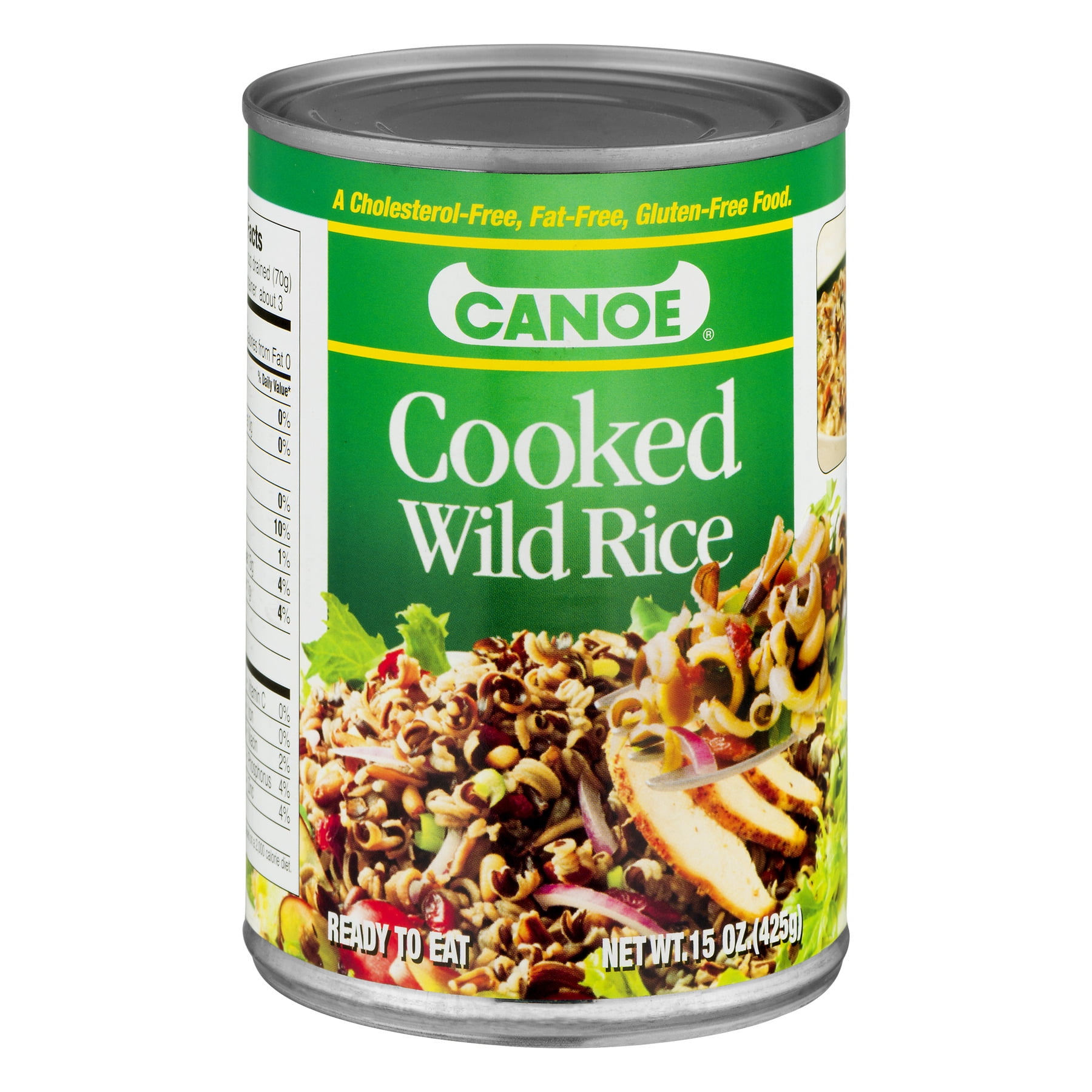 Canoa Rice Canoe, Rice Wild Precooked Tin, 15 oz - Walmart.com