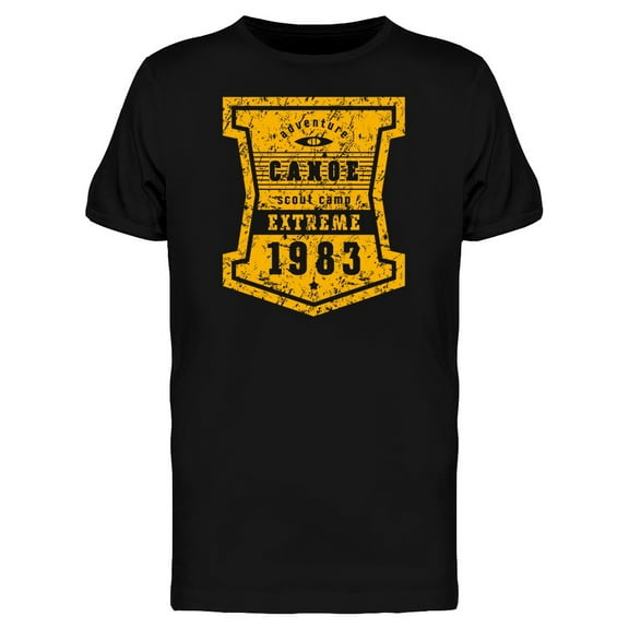 Canoe Scout Camp Adventure T-Shirt Men -Image by Shutterstock, Male 3X-Large
