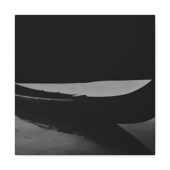"Canoeing into Eternity" - Canvas