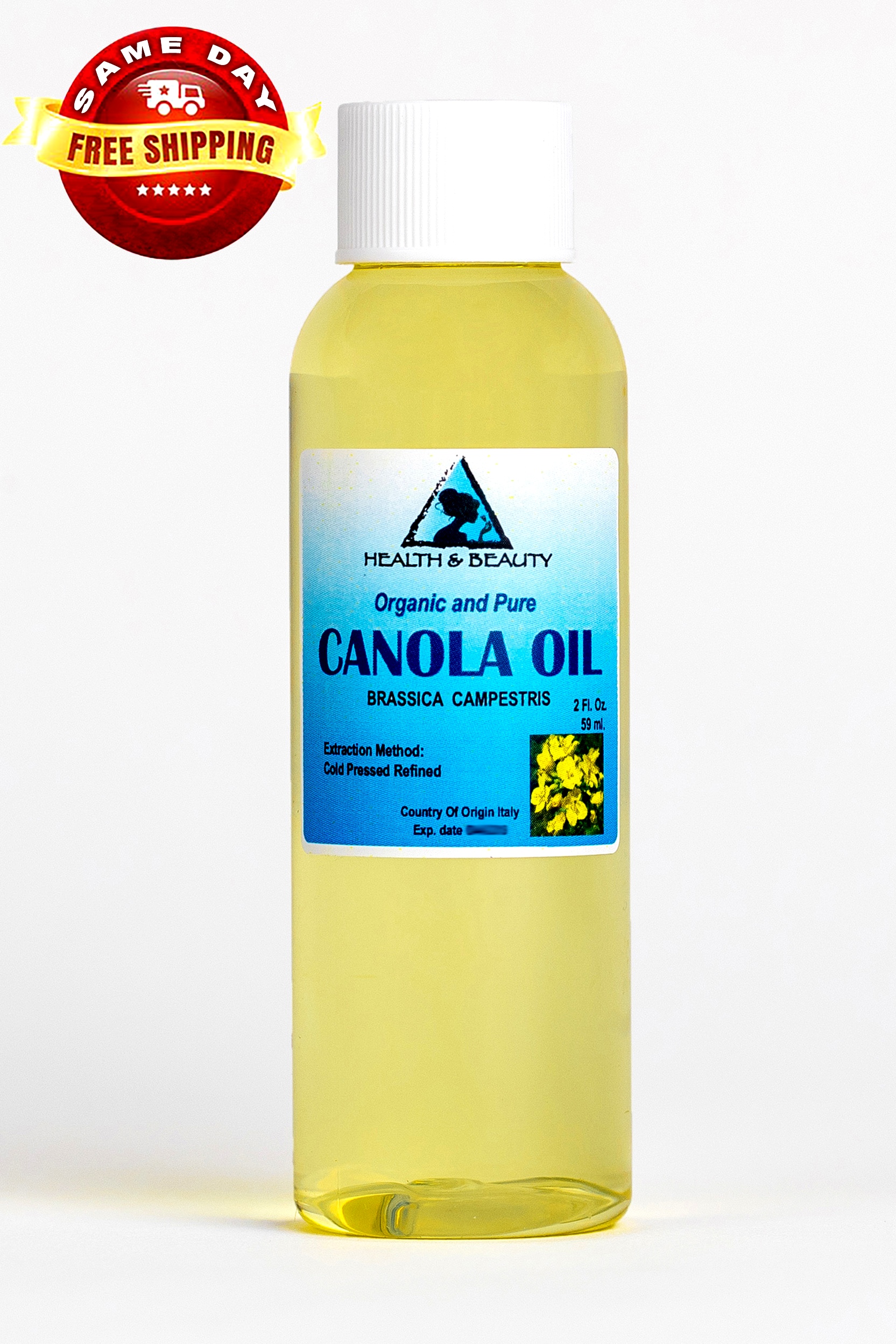 Native Harvest Expeller Pressed NonGMO Canola Oil, 2 Literss (67.6 FL