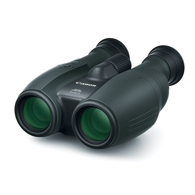 Canon 10x32 IS Binoculars with Lens Shift Image Stabilization, Powered ...